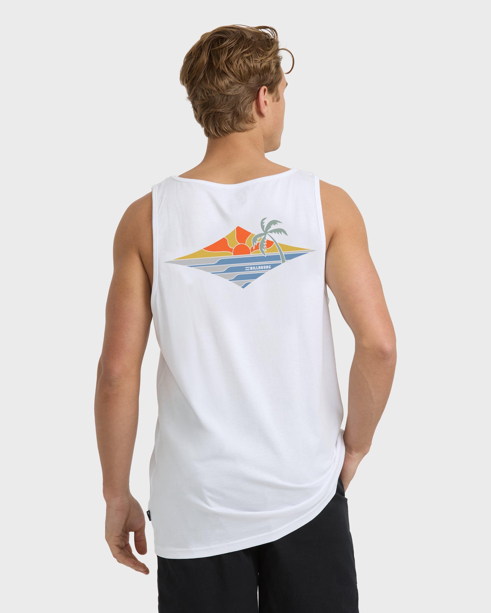 Billabong Point Of View Premium Tank - White