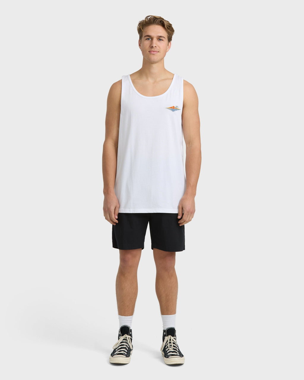 Billabong Point Of View Premium Tank - White