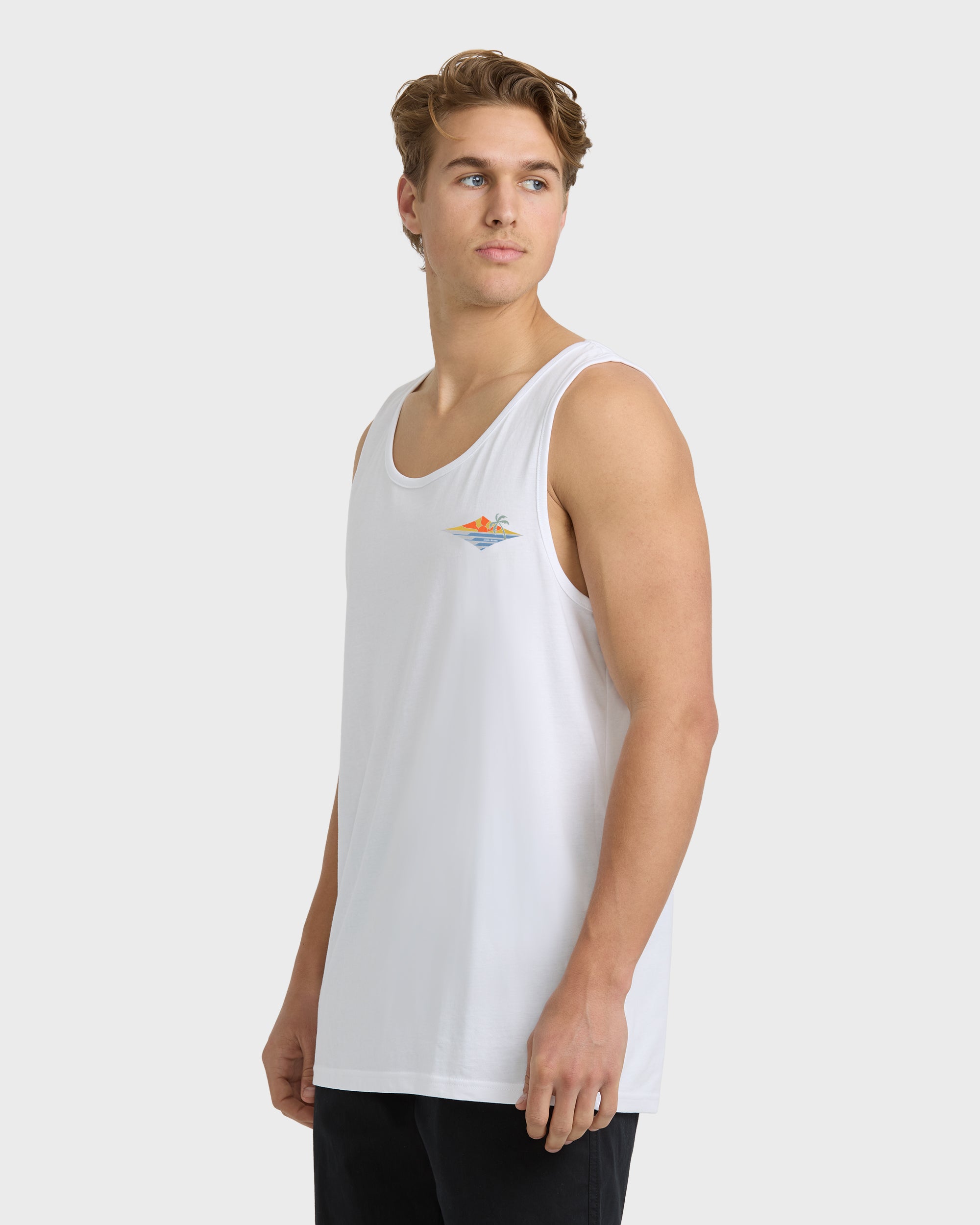 Billabong Point Of View Premium Tank - White
