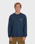 Billabong Compass Crewneck Sweatshirt - Dark Blue