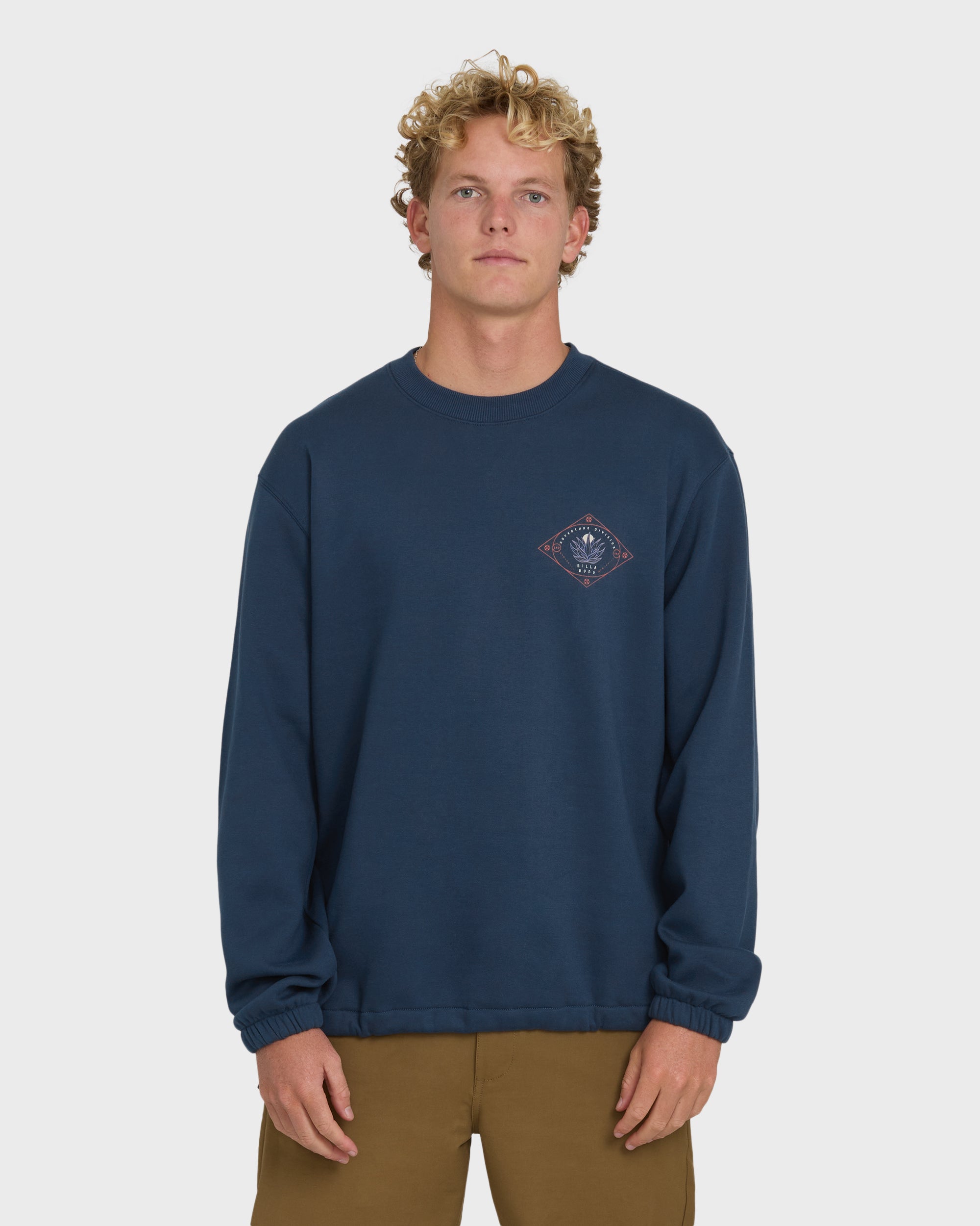 Billabong Compass Crewneck Sweatshirt - Dark Blue
