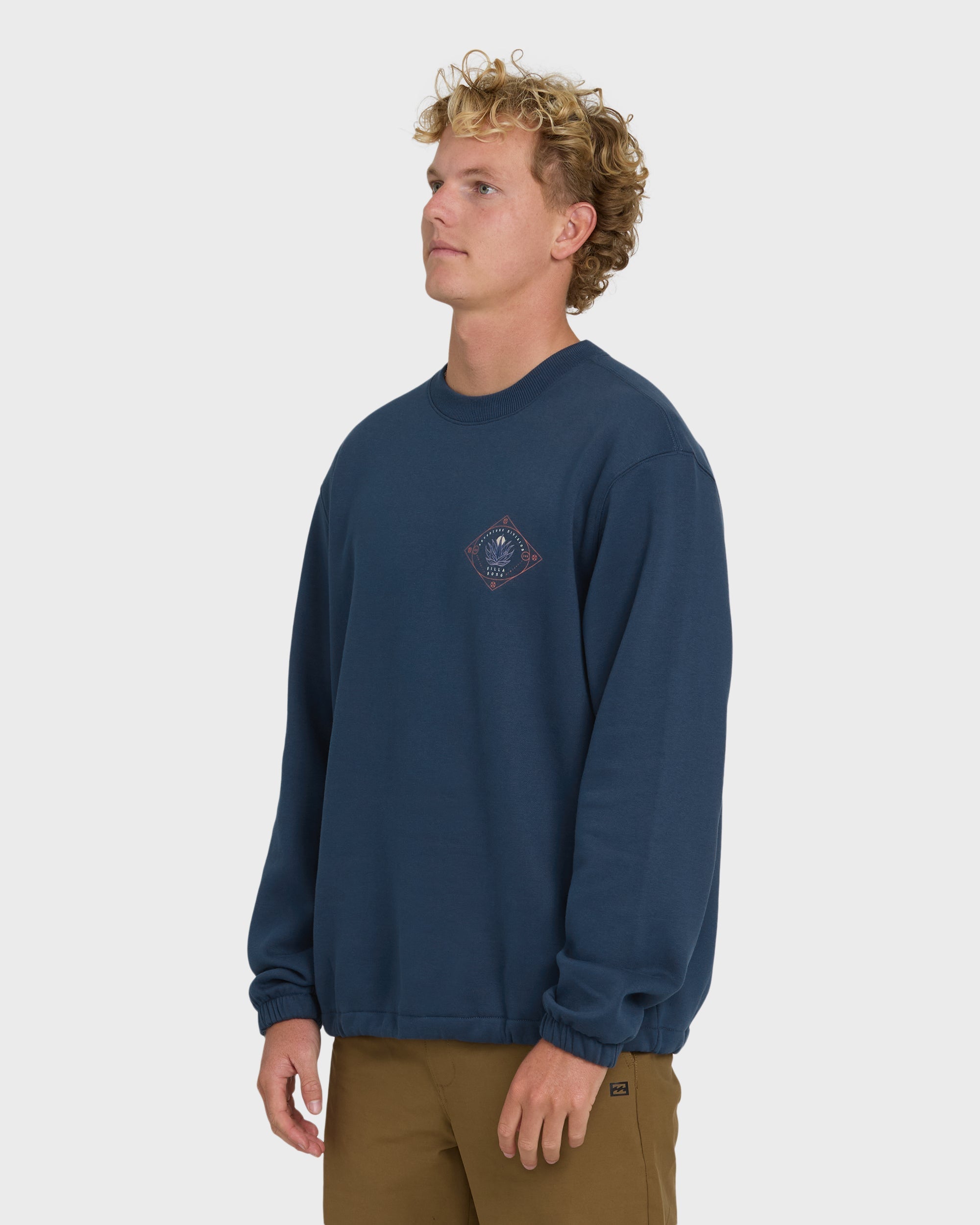 Billabong Compass Crewneck Sweatshirt - Dark Blue
