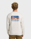 Billabong Compass Crewneck Sweatshirt - Oatmeal Heather.
