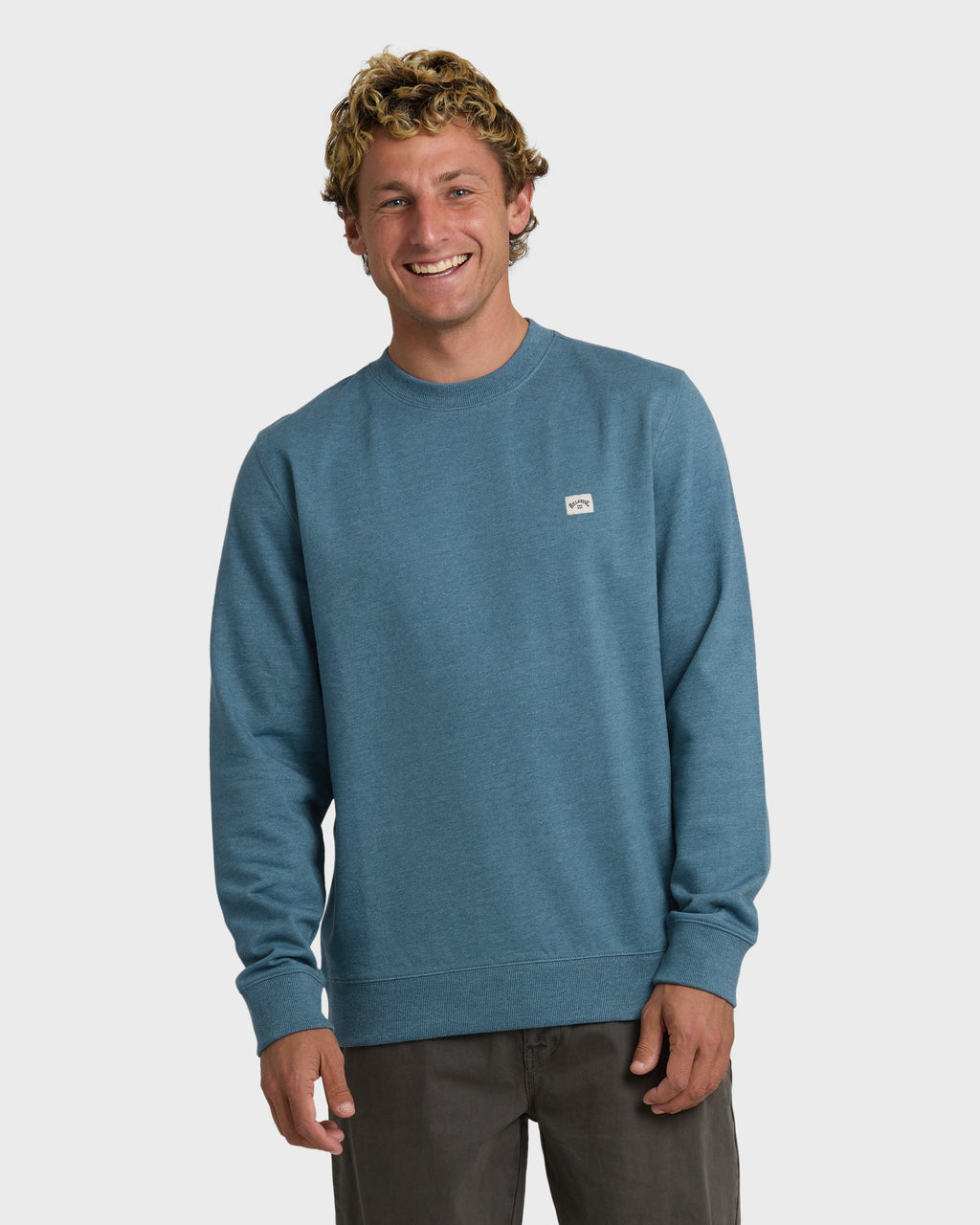 Billabong All Day Crewneck Sweatshirt - Real Teal