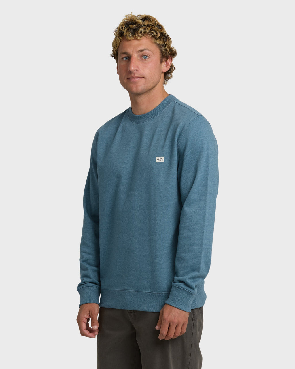 Billabong All Day Crewneck Sweatshirt - Real Teal