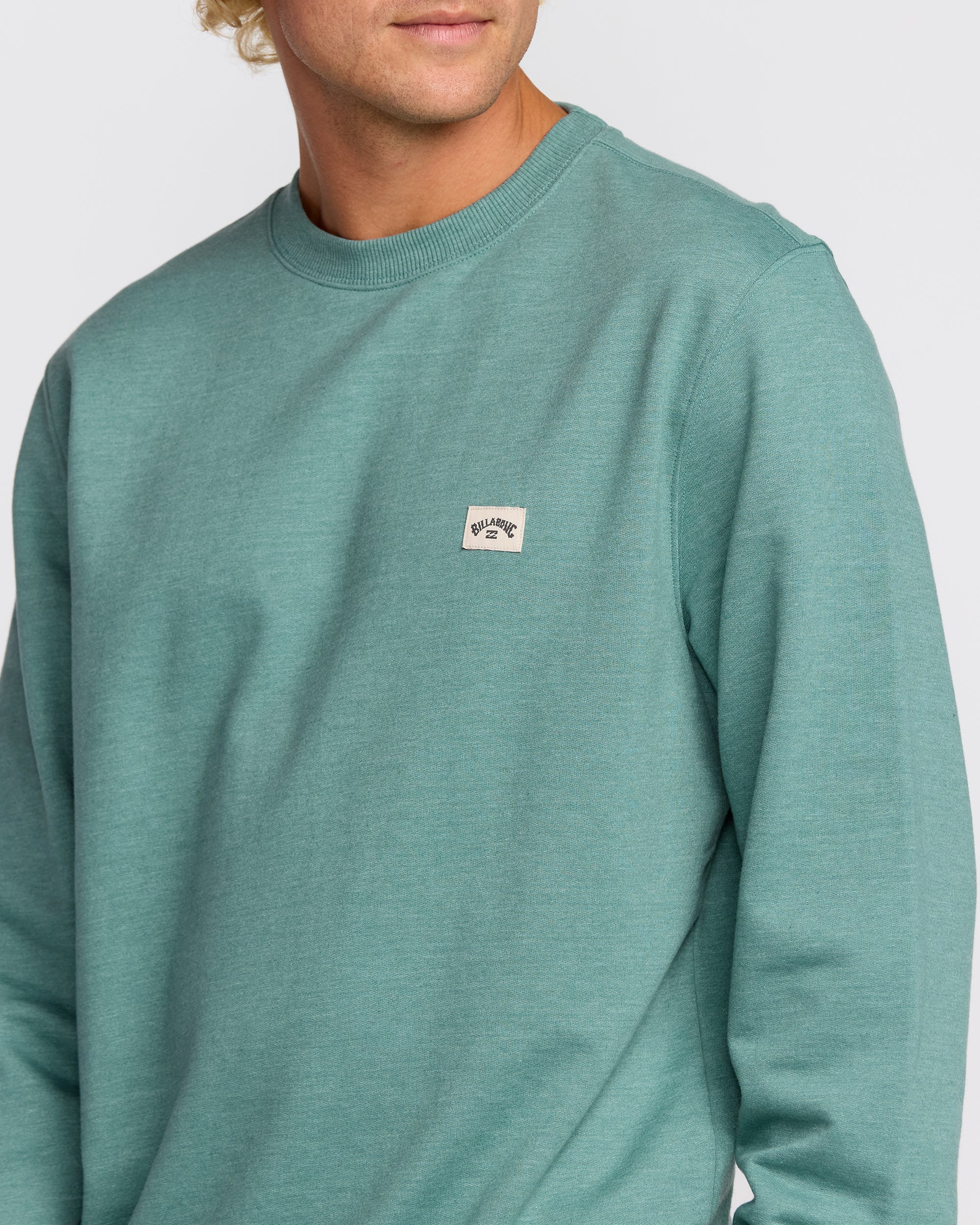 Billabong All Day Crewneck Sweatshirt - Sage Green