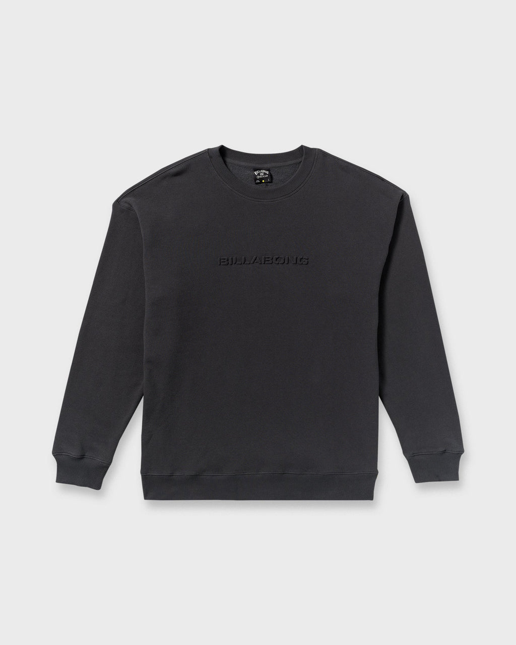 Billabong Iconic Emboss Crewneck Sweatshirt - Black