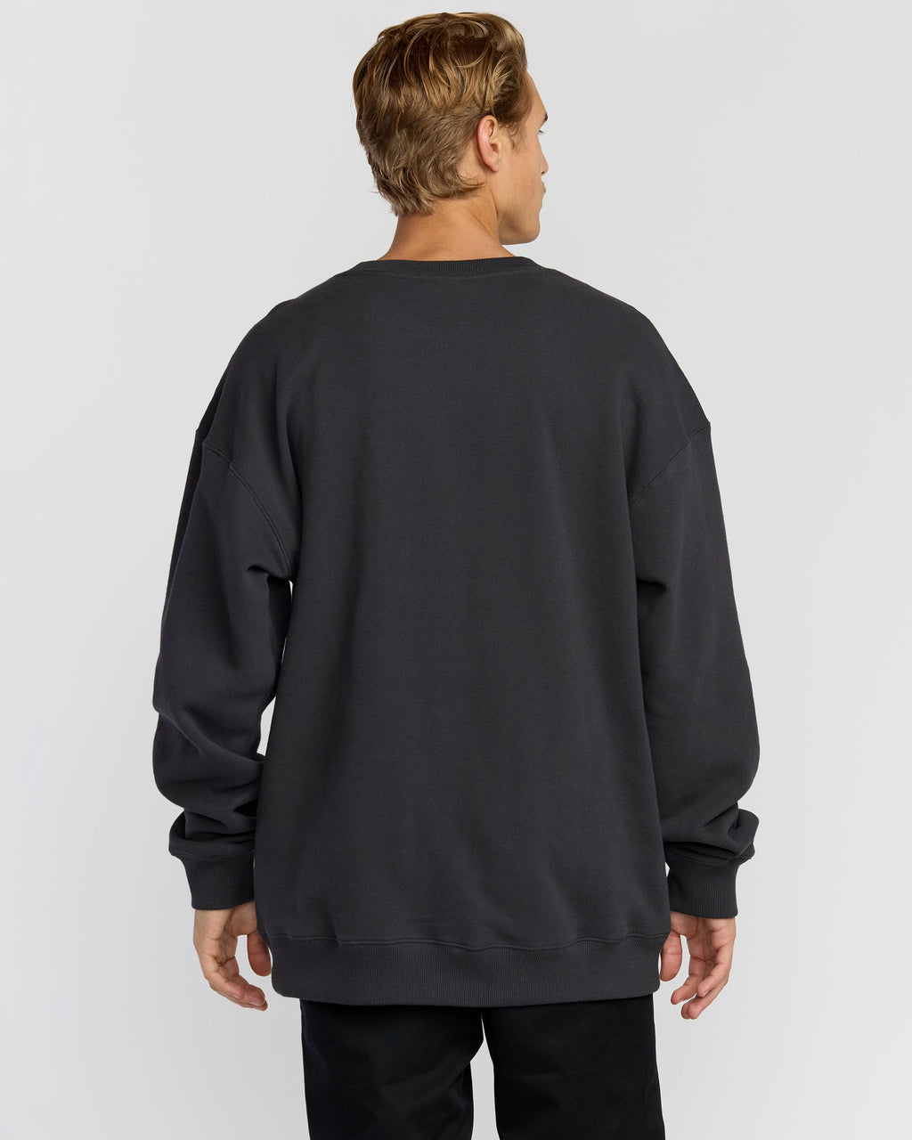 Billabong Iconic Emboss Crewneck Sweatshirt - Black
