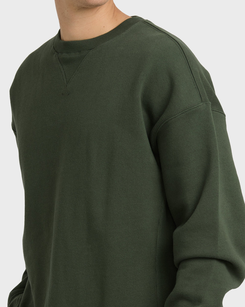 Billabong Fort Garage Crewneck Sweatshirt - Olive