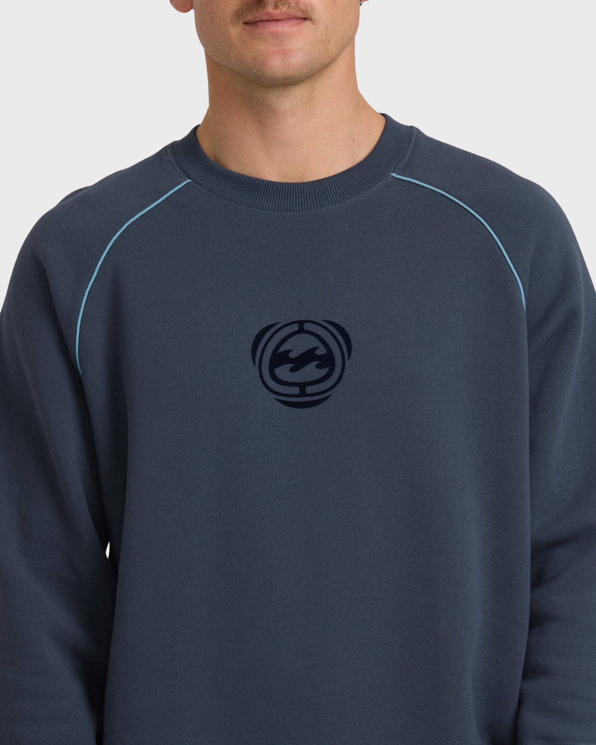 Billabong Bio Fleece Crewneck Sweatshirt - Vintage Navy