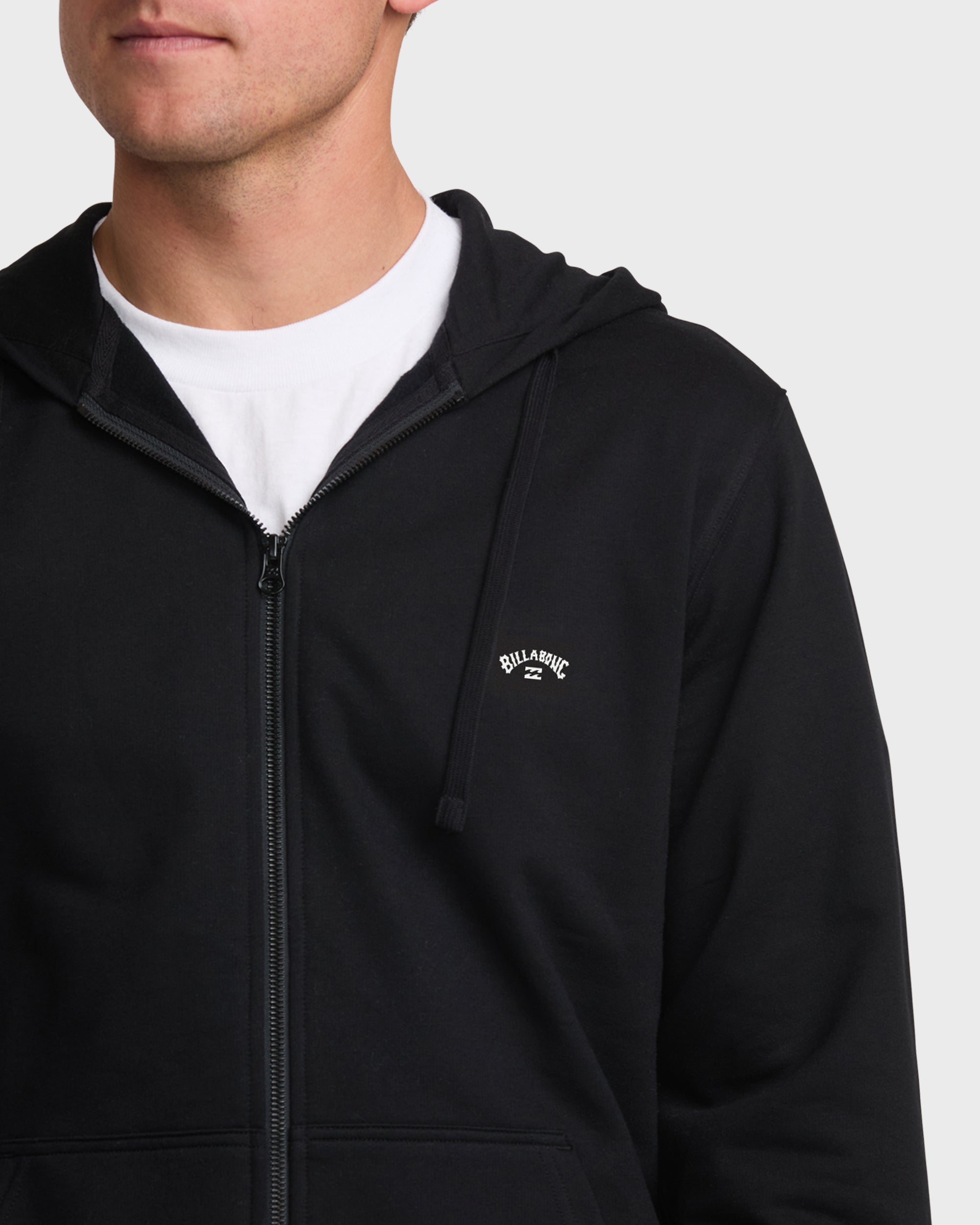 Billabong All Day Zip Front Hoodie - Black