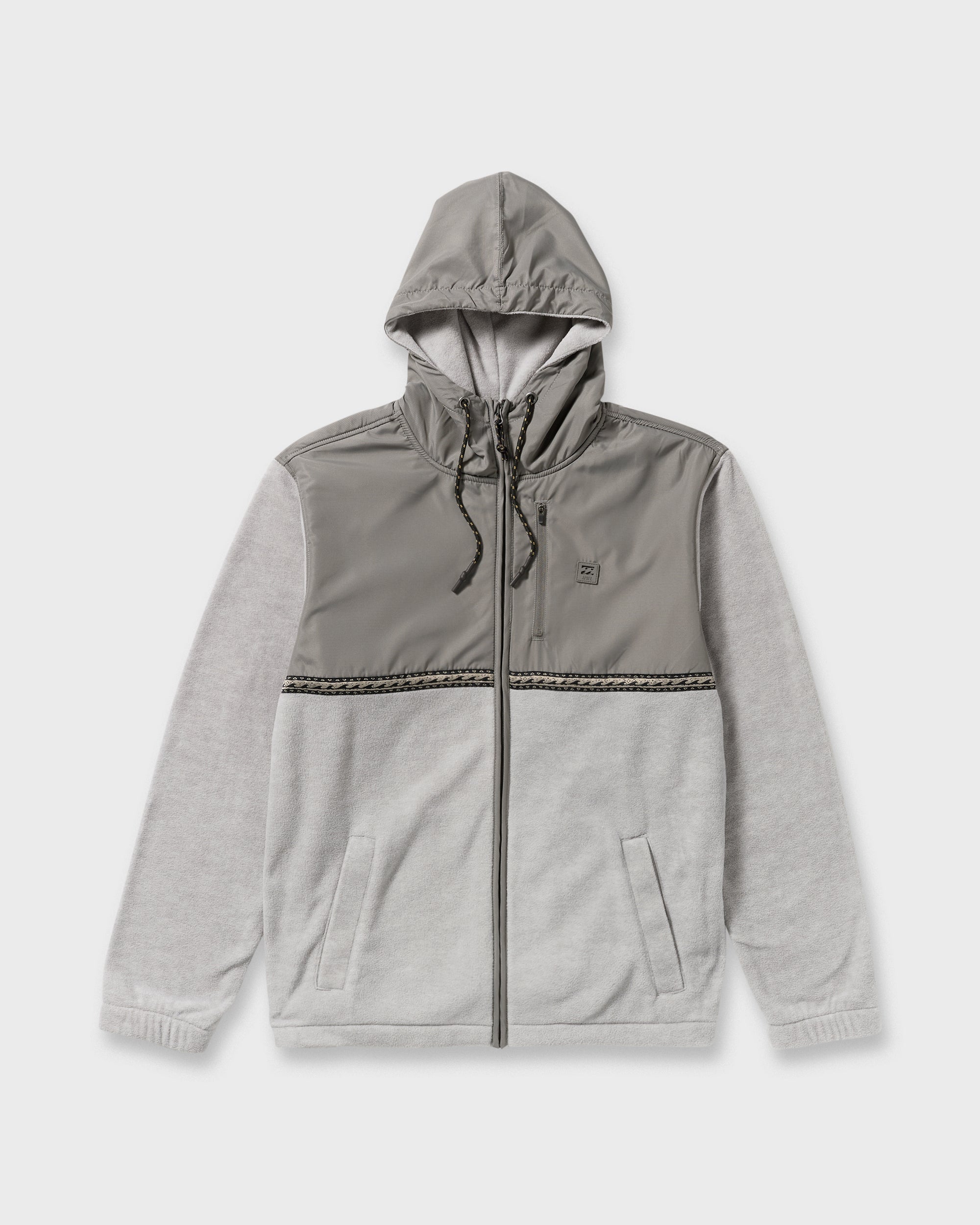 Billabong Boundary Lite Zip Sweatshirt - Gray Heather