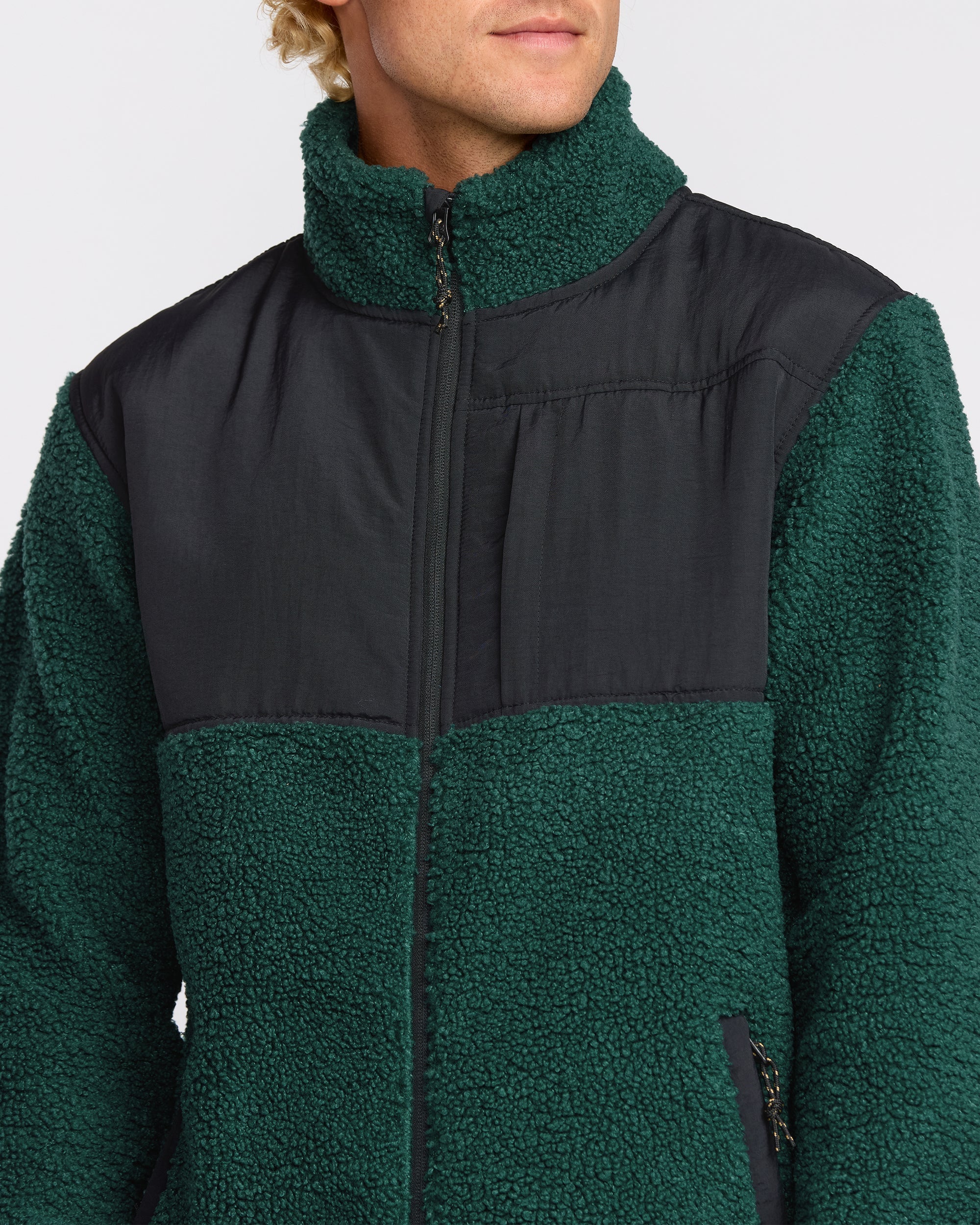 Billabong Boundary Summit Zip Sweatshirt - Pine