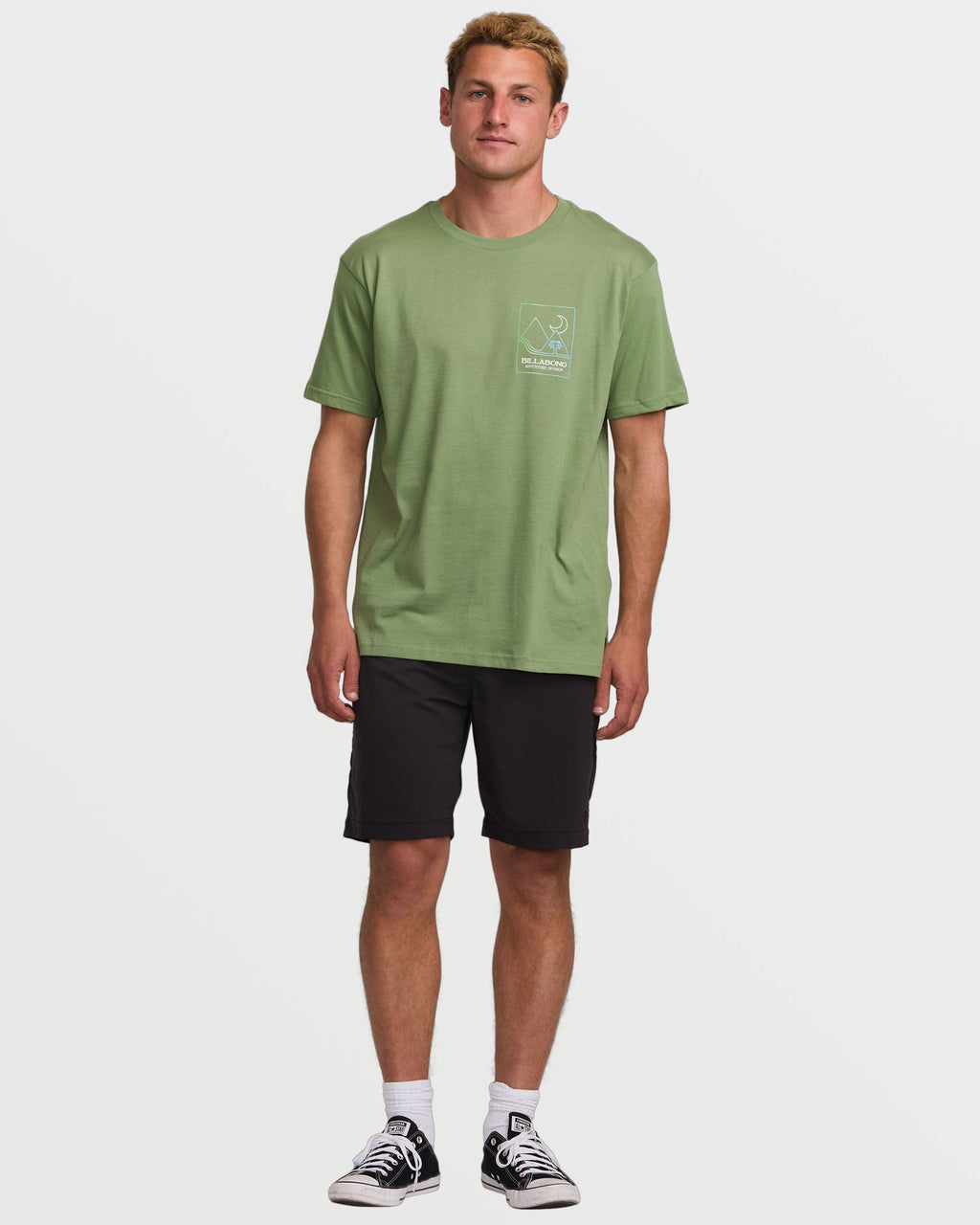 Billabong Night Park A/Div Tee - Moss