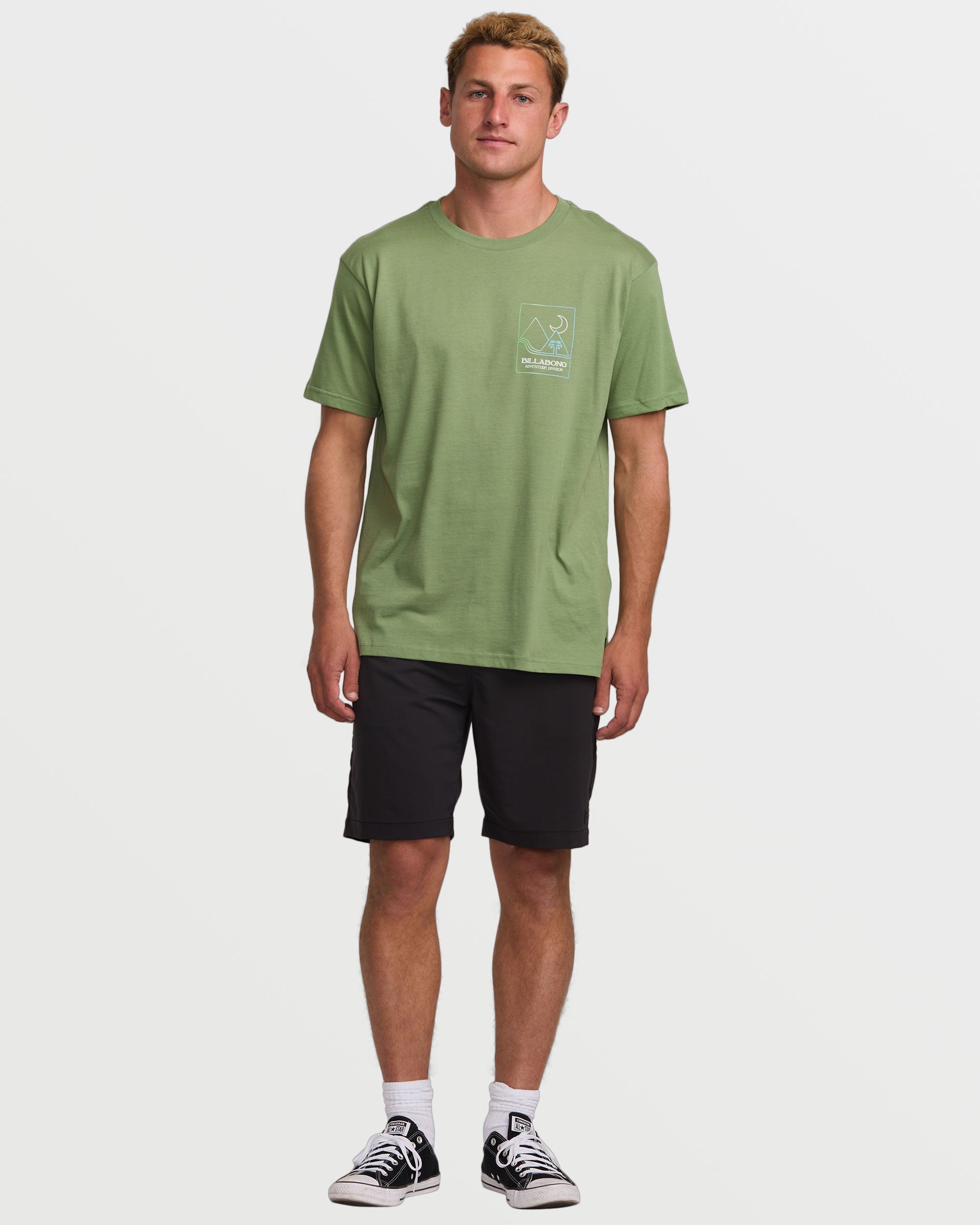 Billabong Night Park A/Div Tee - Moss