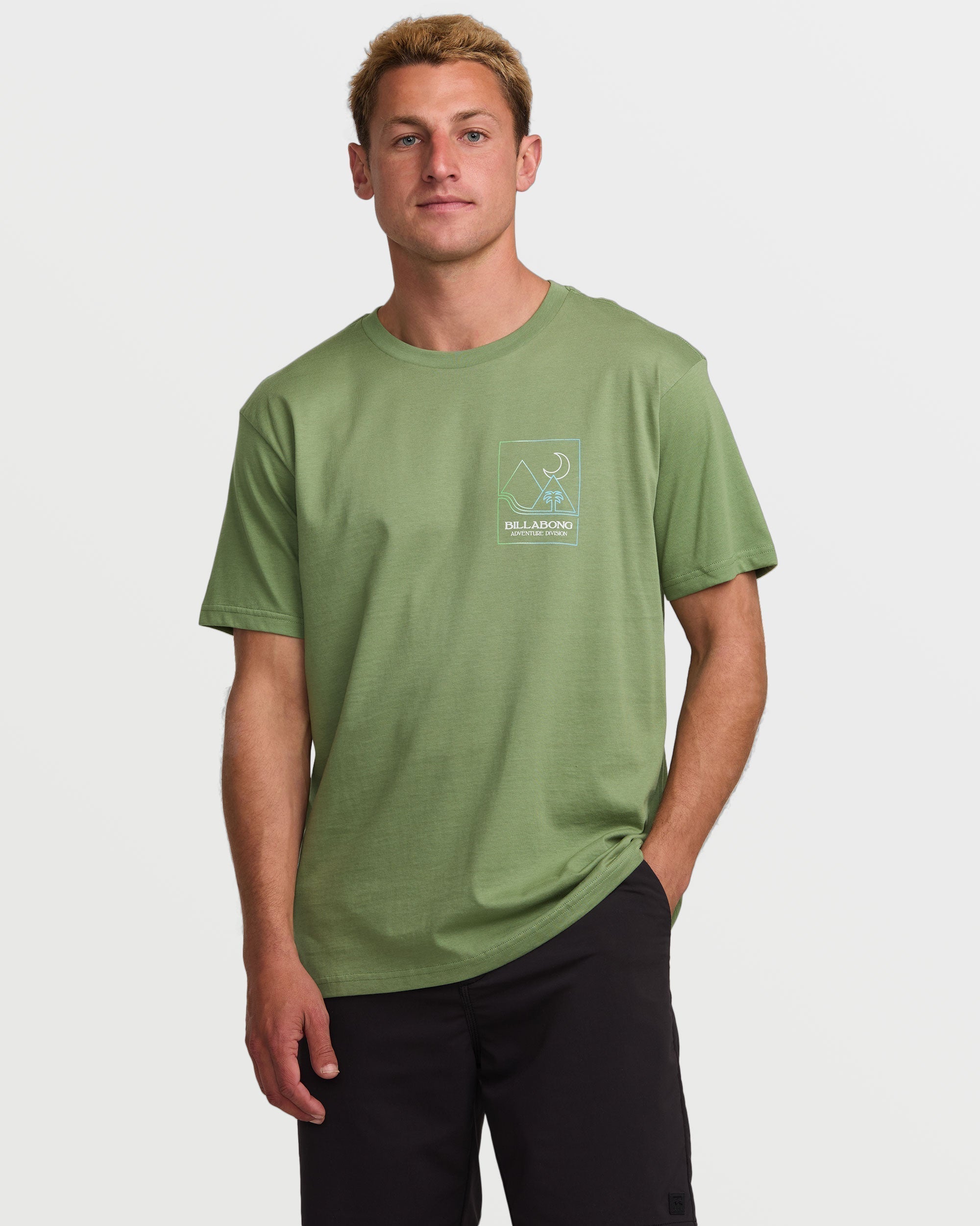 Billabong Night Park A/Div Tee - Moss