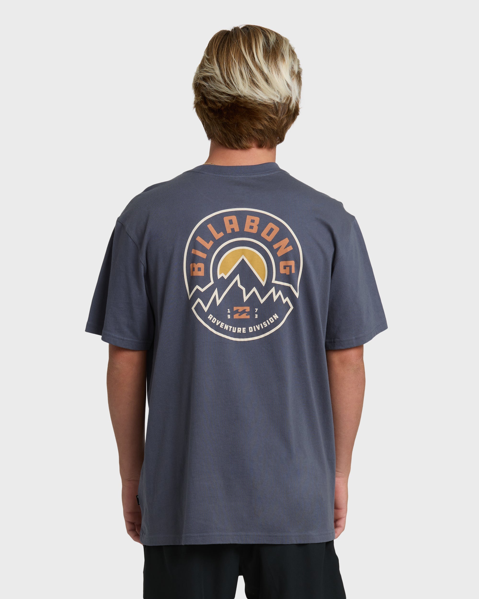 Billabong Rockies Adiv Premium Short Sleeve T-Shirt - Graystone