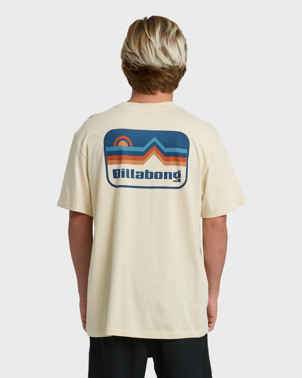 Billabong Range Adiv Premium Short Sleeve T-Shirt - Oatmeal