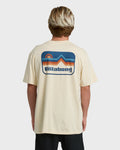 Billabong Range Adiv Premium Short Sleeve T-Shirt - Oatmeal