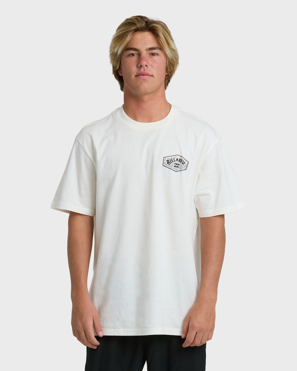 Billabong Scenic Arch Adiv Premium Short Sleeve T-Shirt - Off White