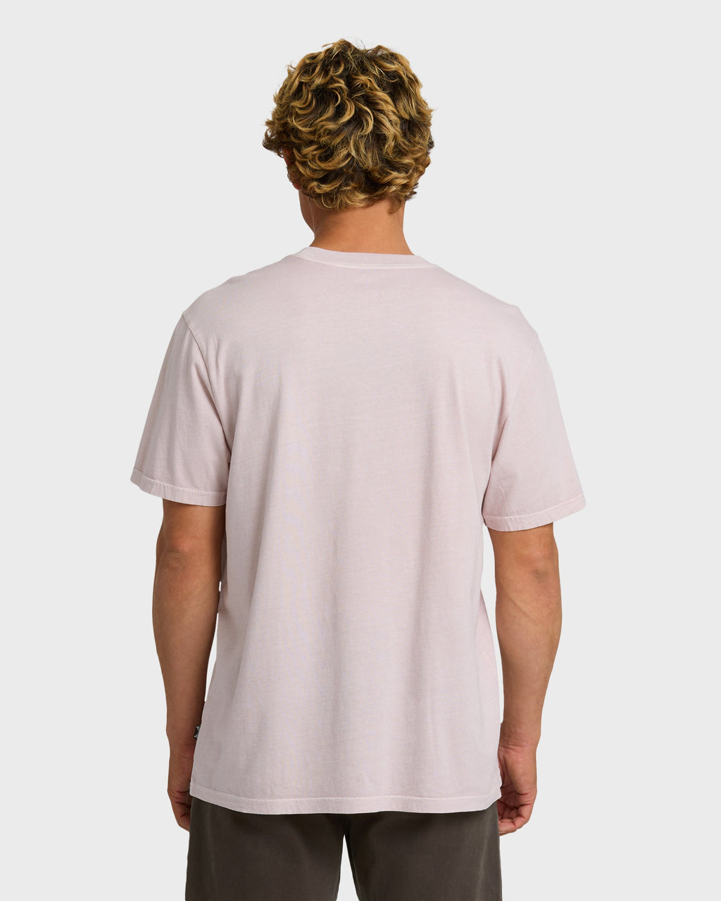 Billabong Essential Pocket Wave Washed Premium Short Sleeve T-Shirt - Dusty Purple
