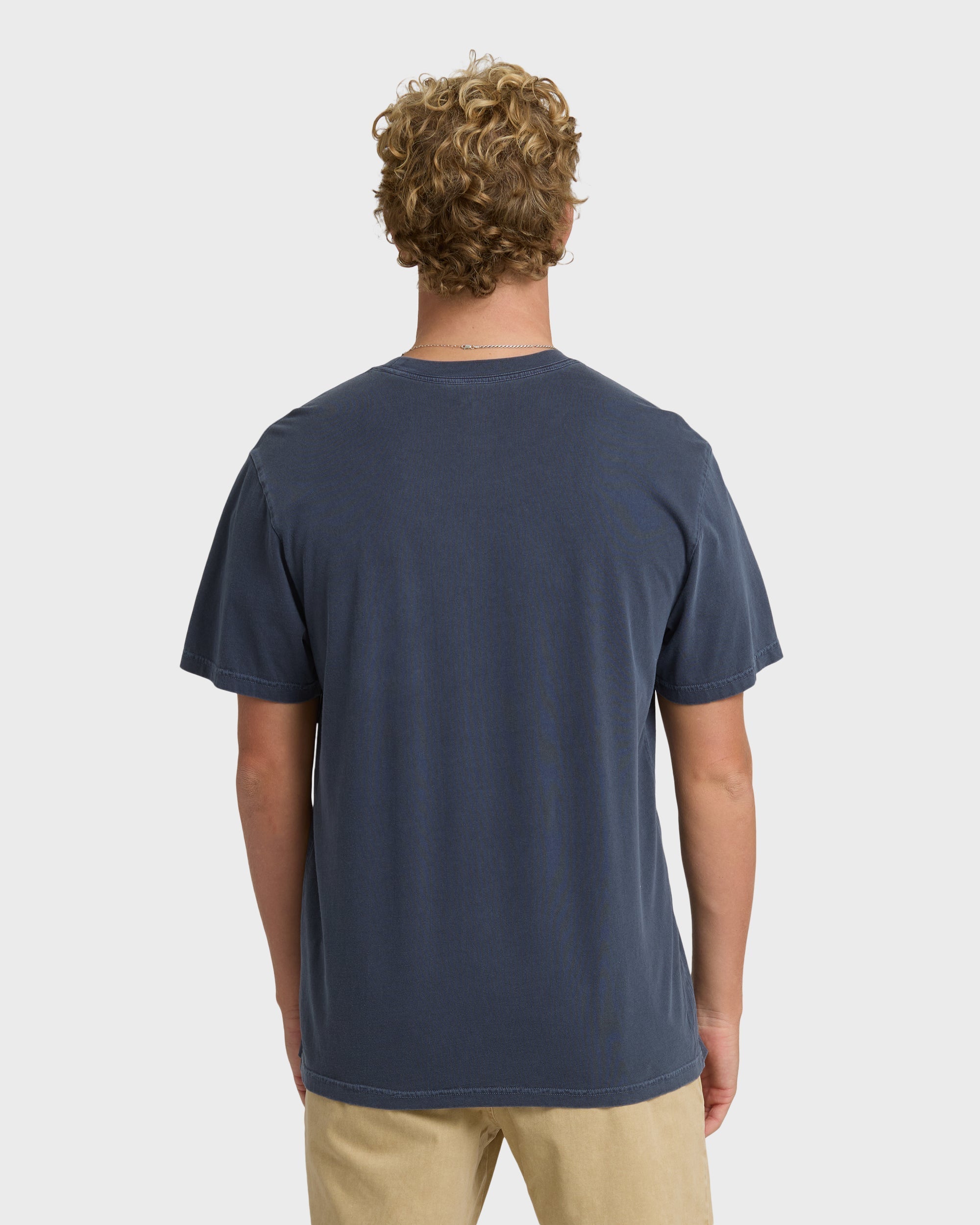 Billabong Essential Pocket Wave Washed Premium Short Sleeve T-Shirt - Graystone