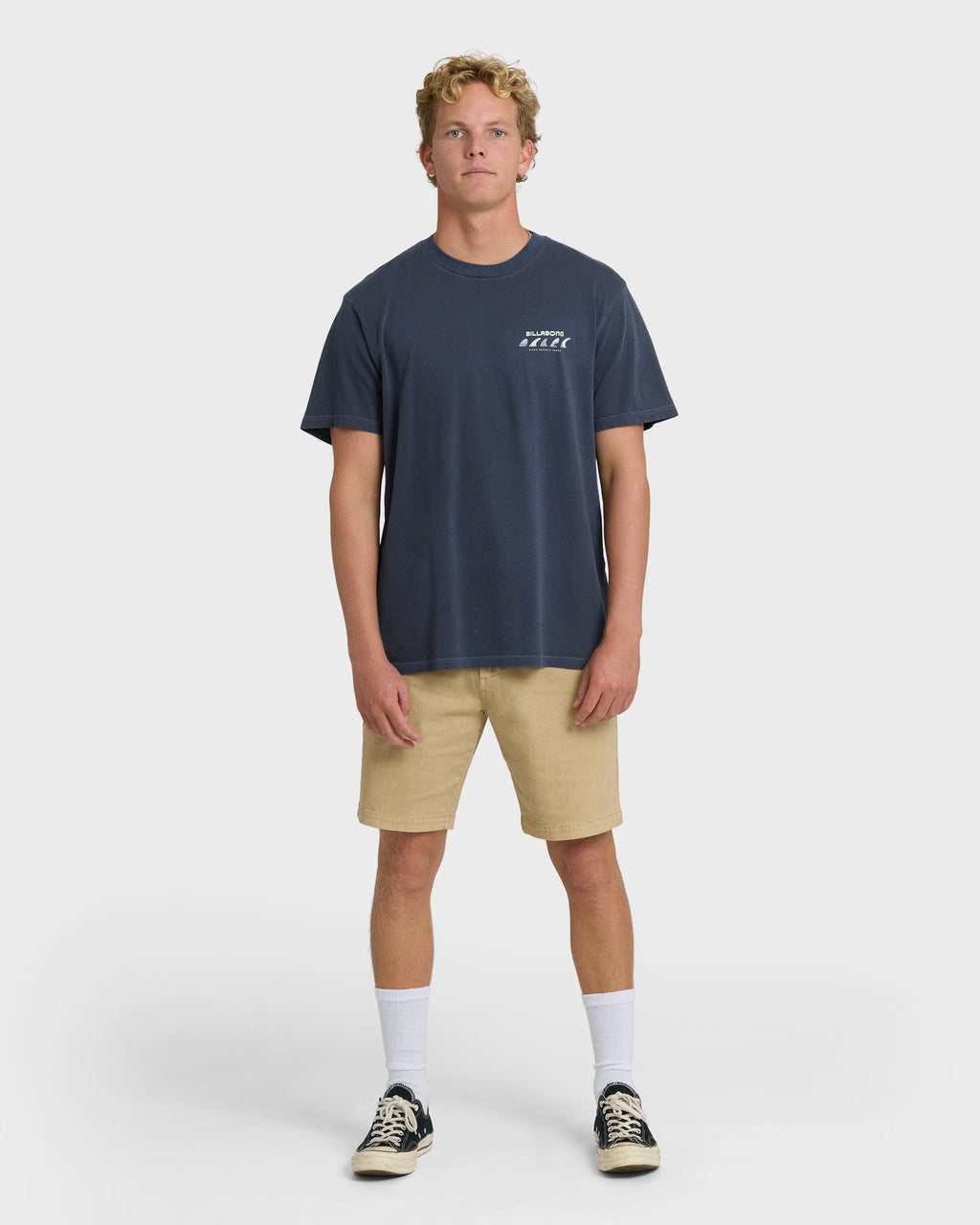 Billabong Choices Wave Washed Premium Short Sleeve T-Shirt - Graystone