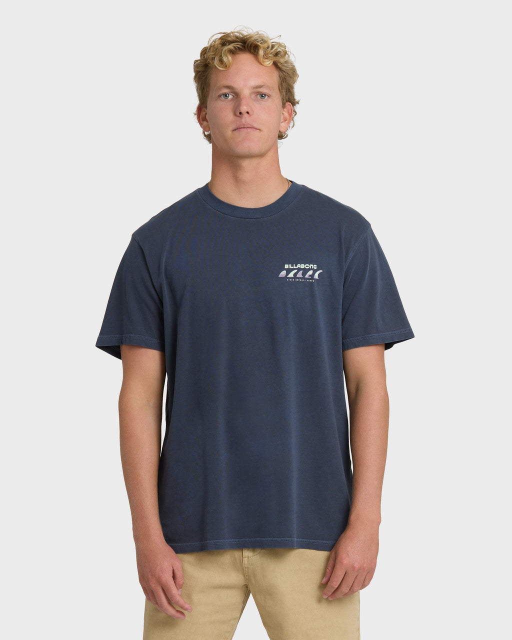 Billabong Choices Wave Washed Premium Short Sleeve T-Shirt - Graystone