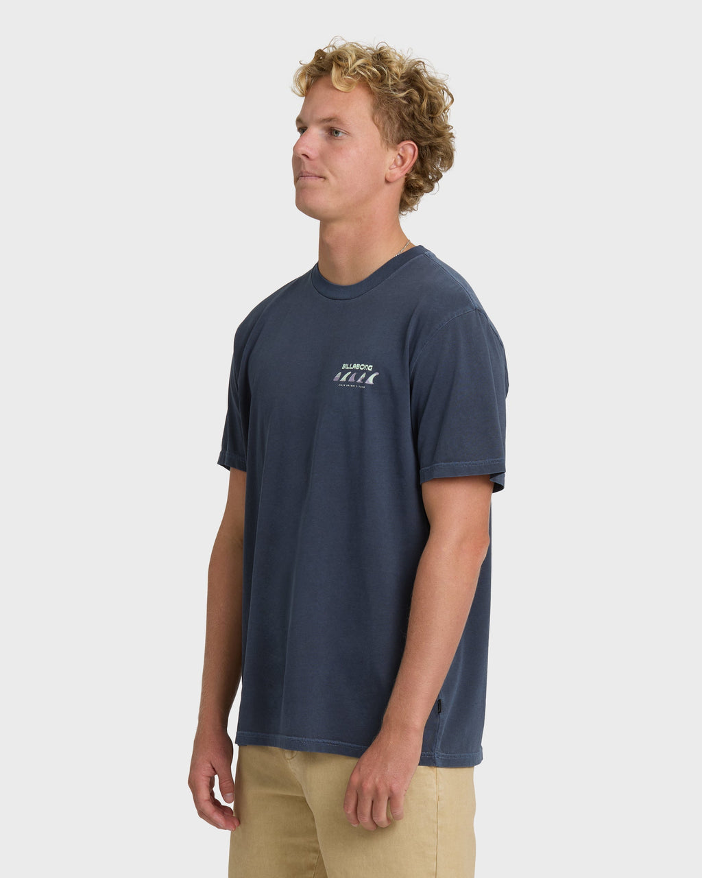 Billabong Choices Wave Washed Premium Short Sleeve T-Shirt - Graystone