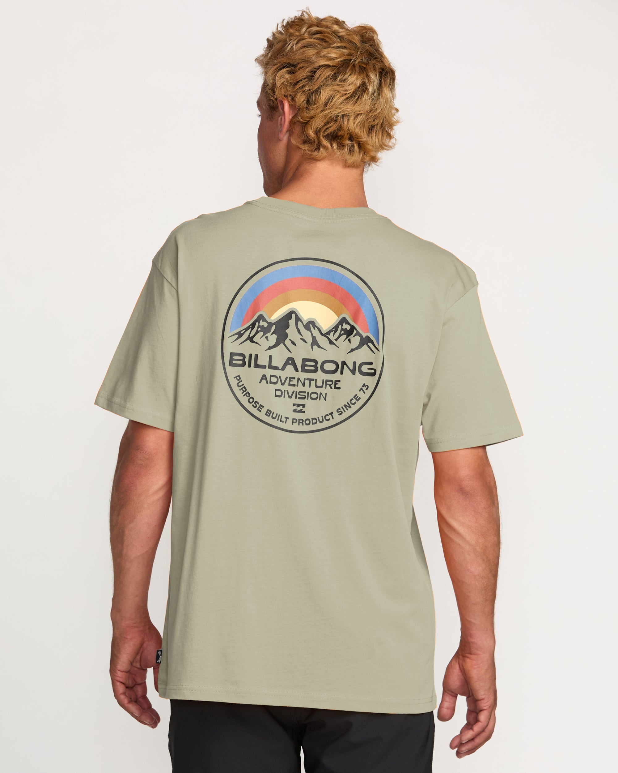 Billabong Rockies A/Div Short Sleeve T-Shirt - Sage Heather