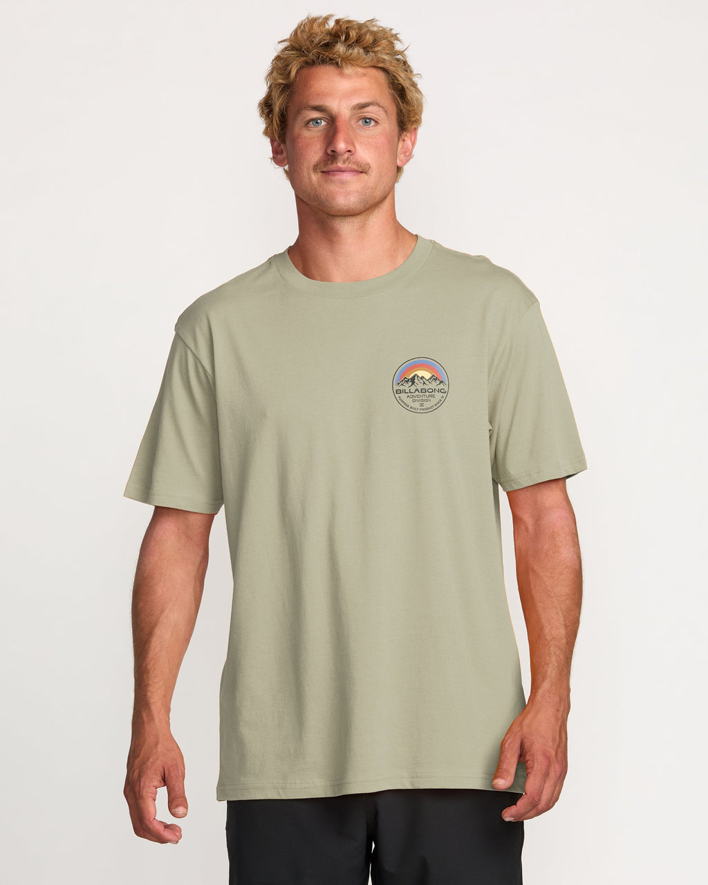 Billabong Rockies A/Div Short Sleeve T-Shirt - Sage Heather