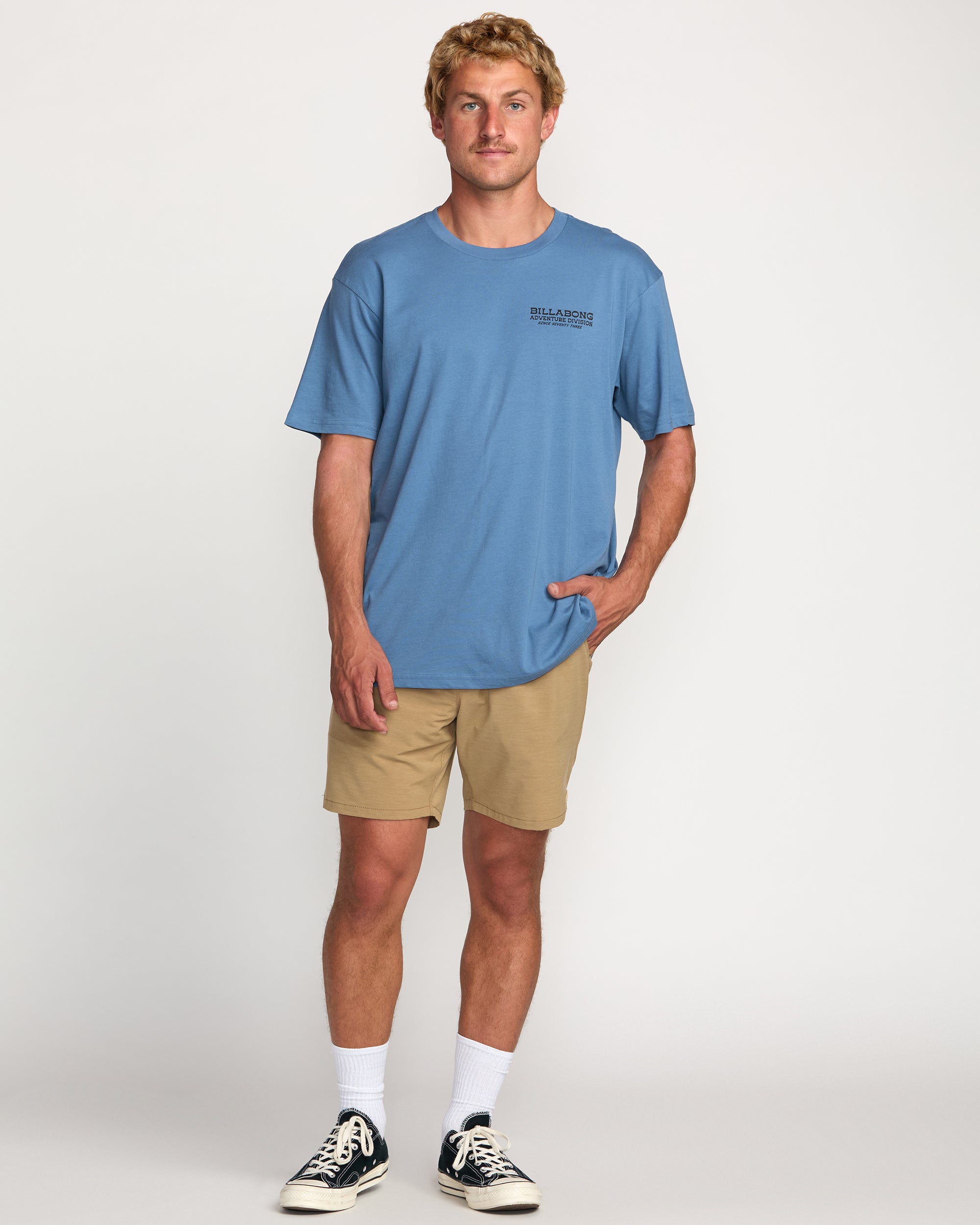 Billabong Desert Dog A/Div Tee - Carolina Blue