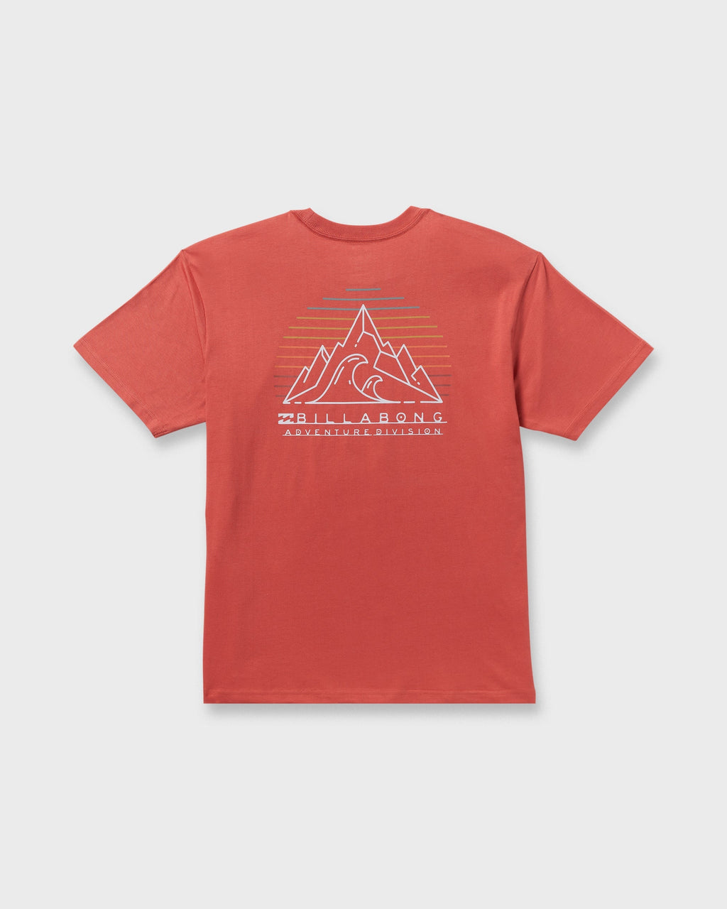 Billabong Rockies A/Div Short Sleeve T-Shirt - Red Clay