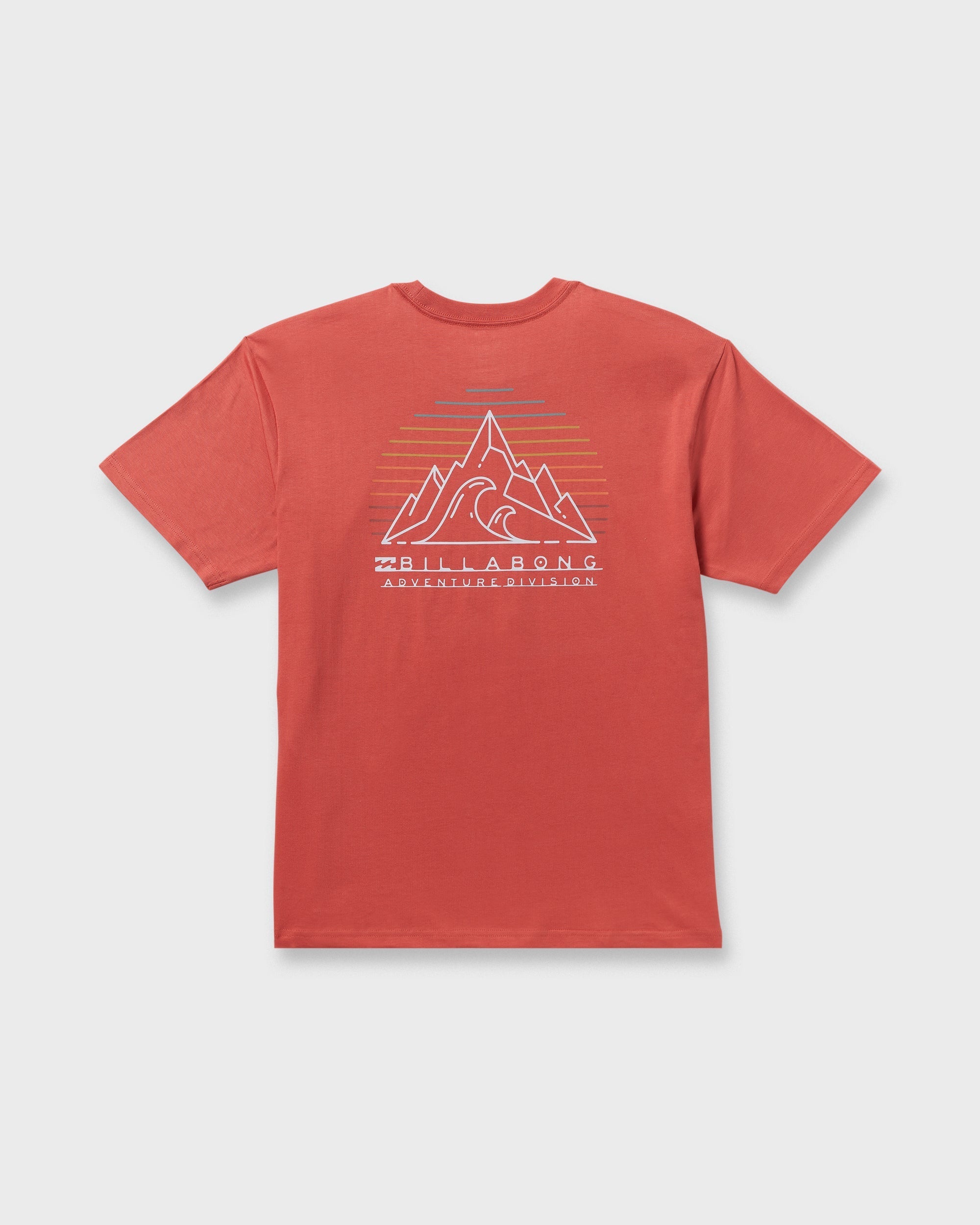 Billabong Rockies A/Div Short Sleeve T-Shirt - Red Clay
