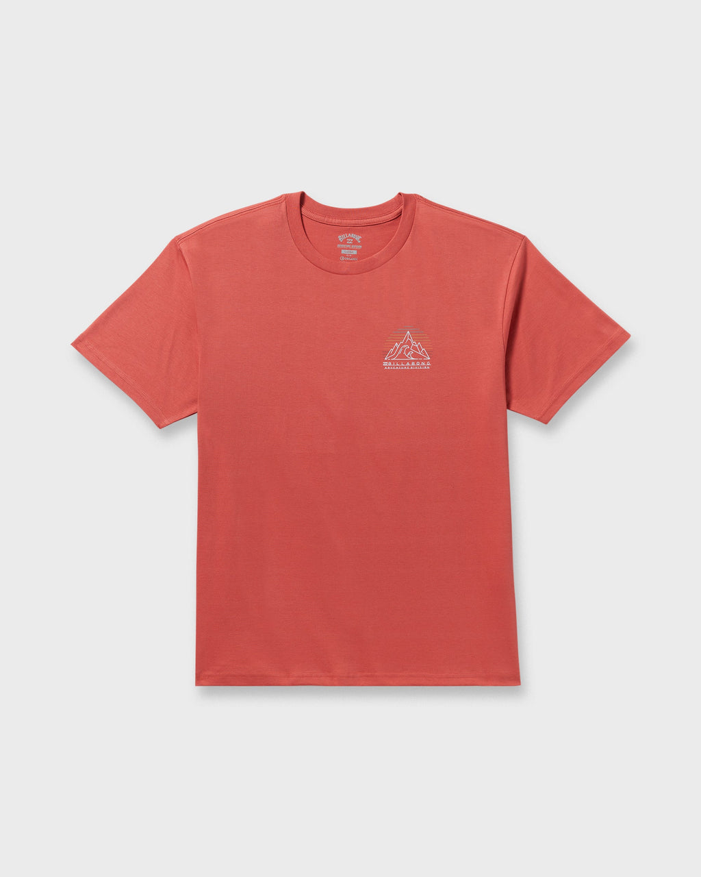 Billabong Rockies A/Div Short Sleeve T-Shirt - Red Clay