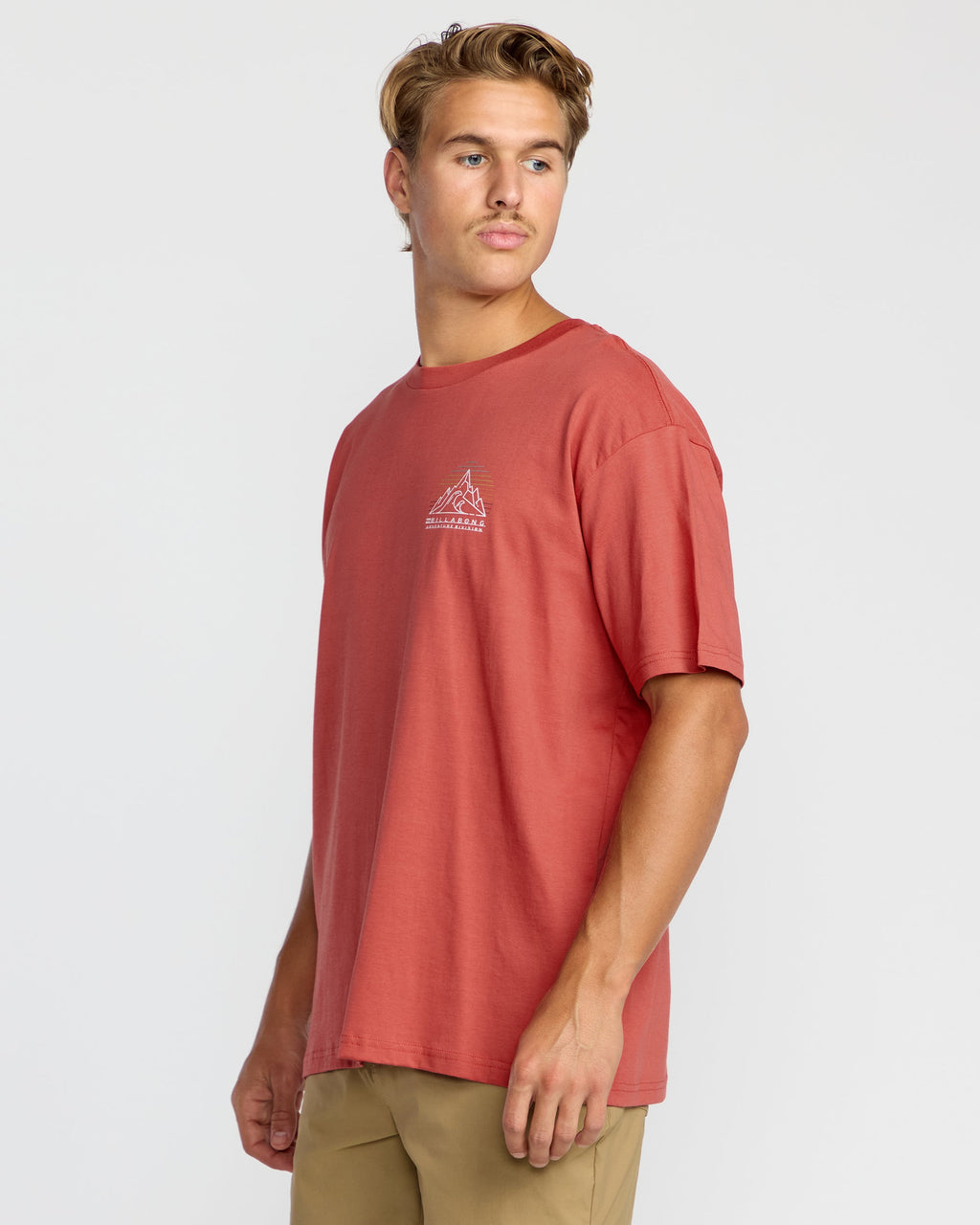 Billabong Rockies A/Div Short Sleeve T-Shirt - Red Clay