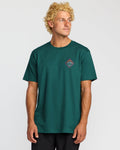 Billabong Rockies A/Div Short Sleeve T-Shirt - Spruce Green