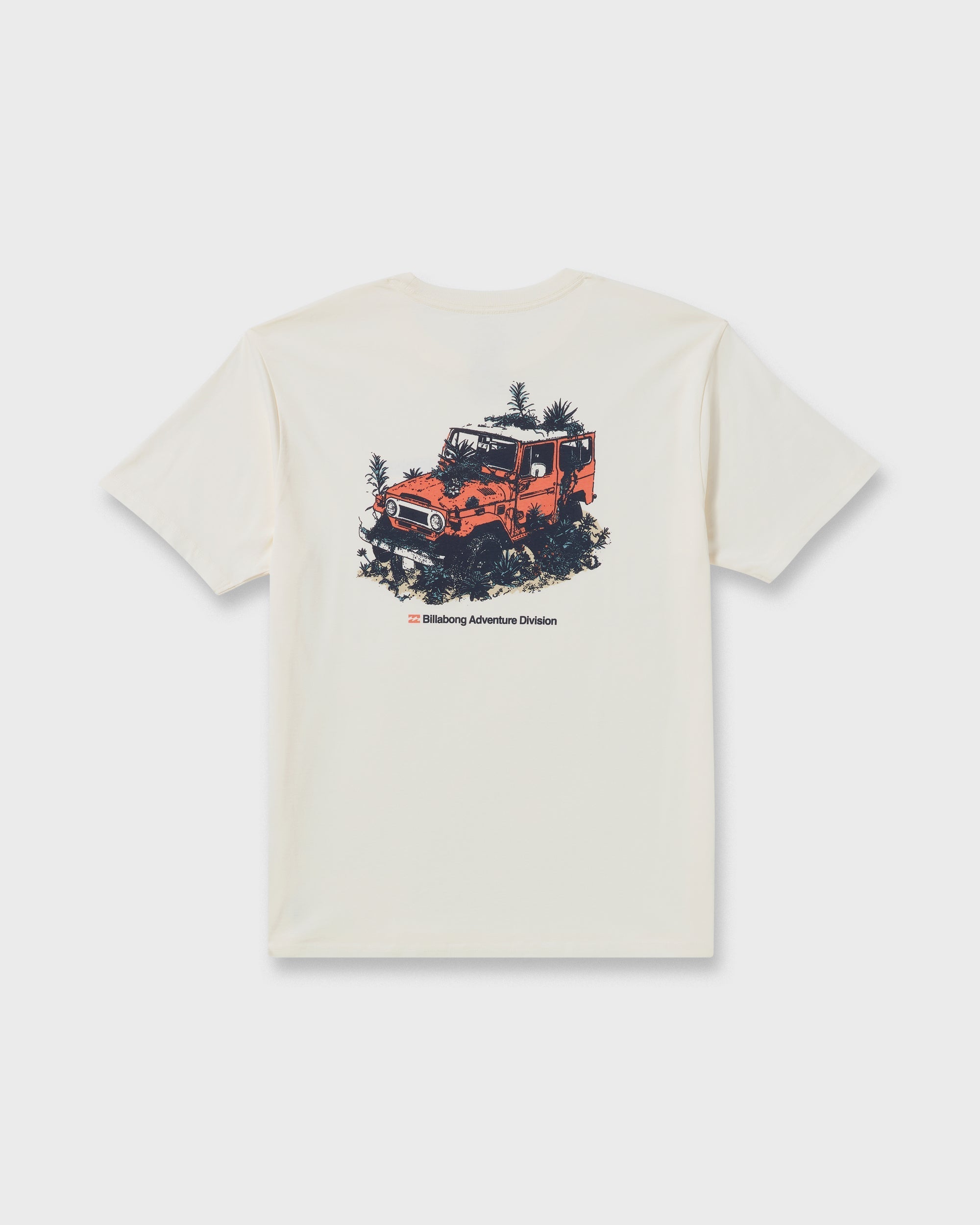 Billabong A/Div Abandon Short Sleeve T-Shirt - Off White