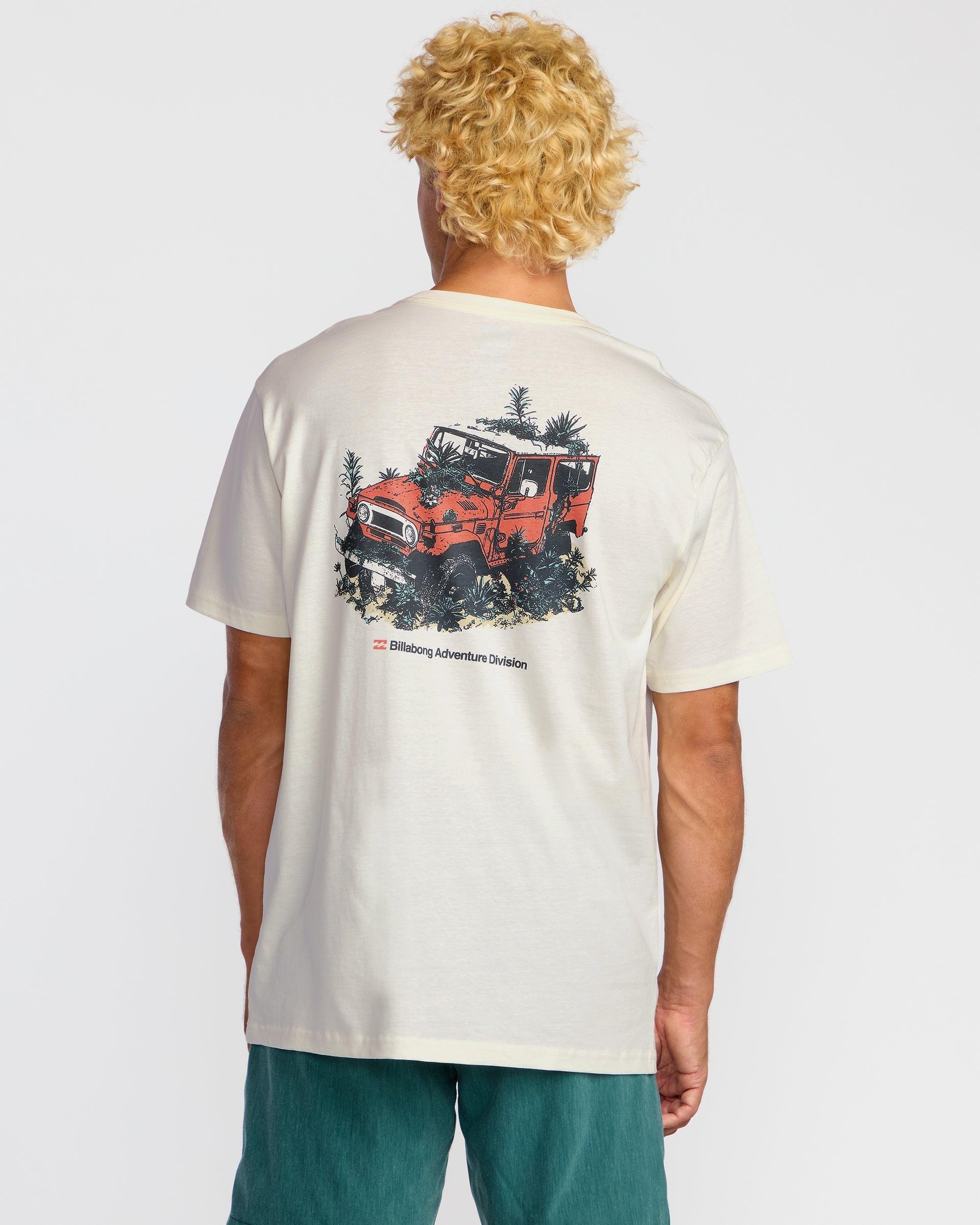 Billabong A/Div Abandon Short Sleeve T-Shirt - Off White