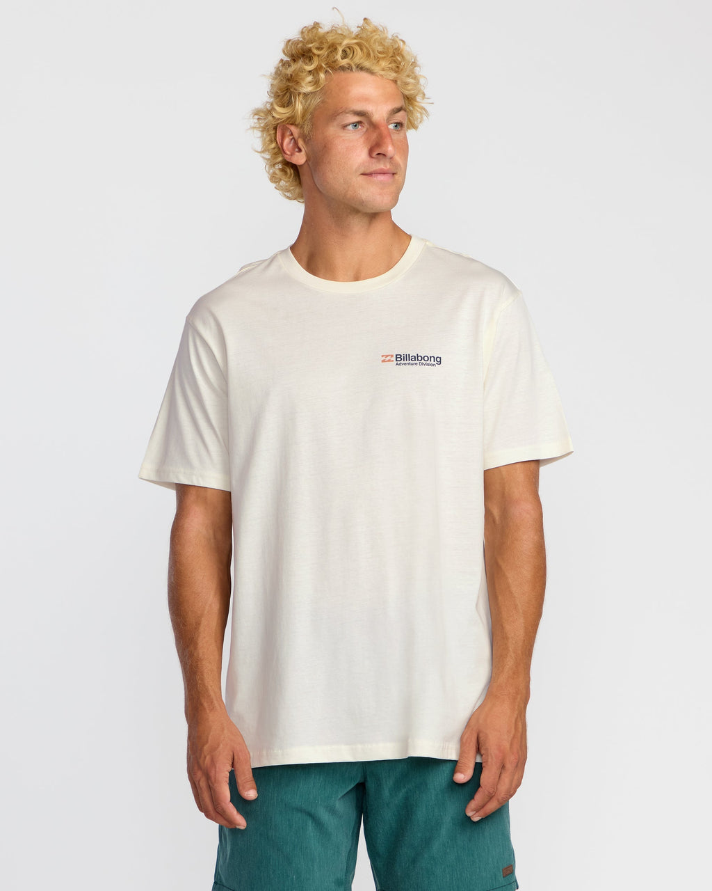 Billabong A/Div Abandon Short Sleeve T-Shirt - Off White
