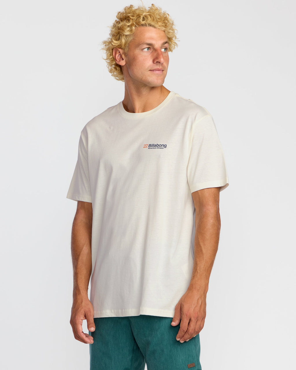 Billabong A/Div Abandon Short Sleeve T-Shirt - Off White
