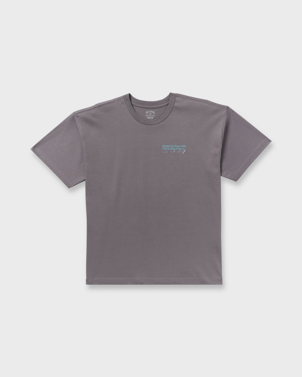 Billabong Grow OG A/Div Short Sleeve T-Shirt - Grey Violet