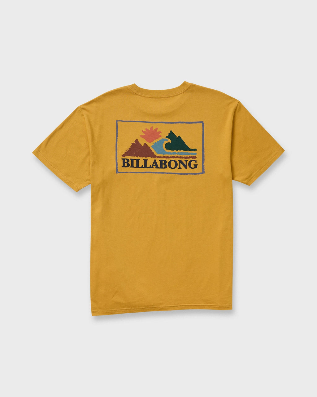 Billabong A/Div Range Premium Short Sleeve T-Shirt - Mustard