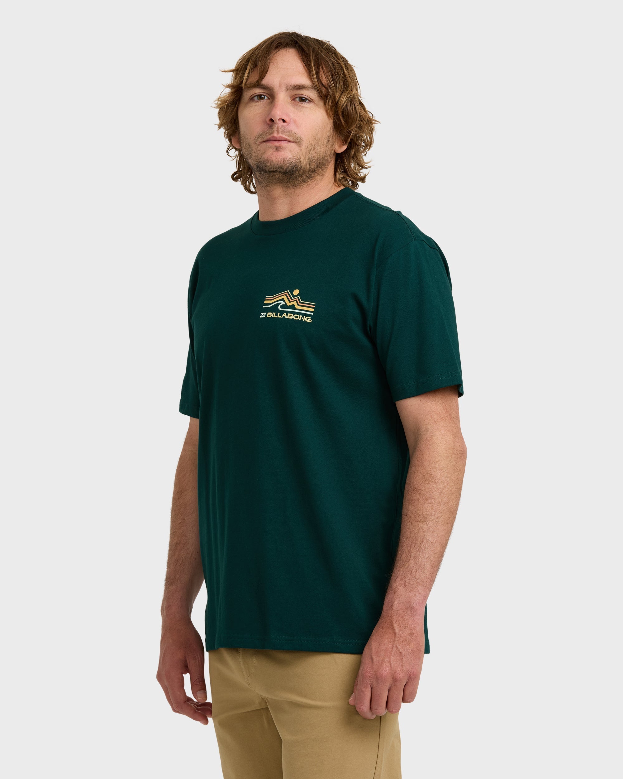 Billabong A/Div Range Premium Short Sleeve T-Shirt - Spruce Green