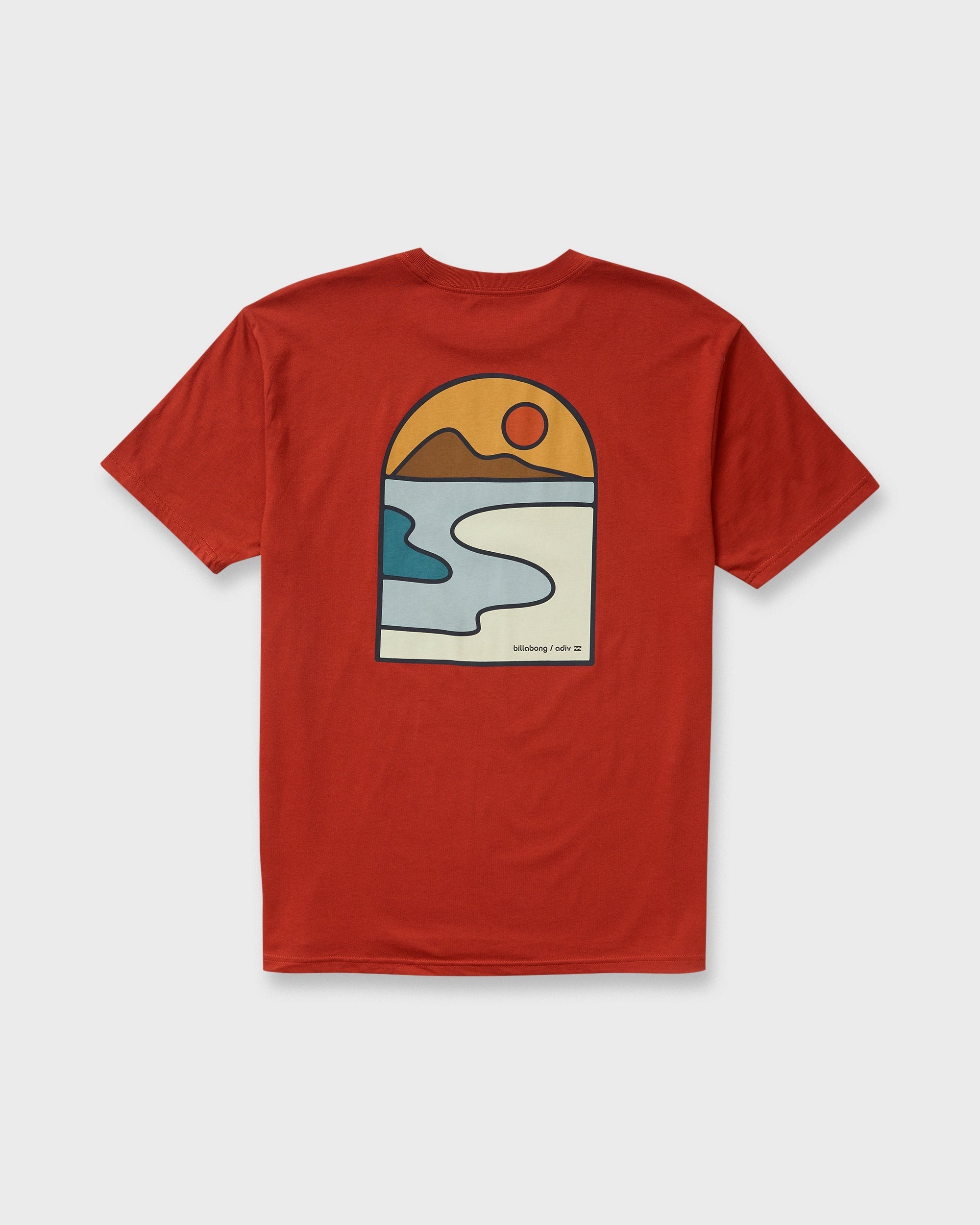 Billabong A/Div Sundown Short Sleeve T-Shirt - Brick