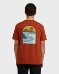 Billabong A/Div Sundown Short Sleeve T-Shirt - Brick