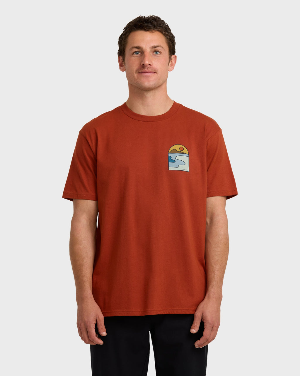 Billabong A/Div Sundown Short Sleeve T-Shirt - Brick