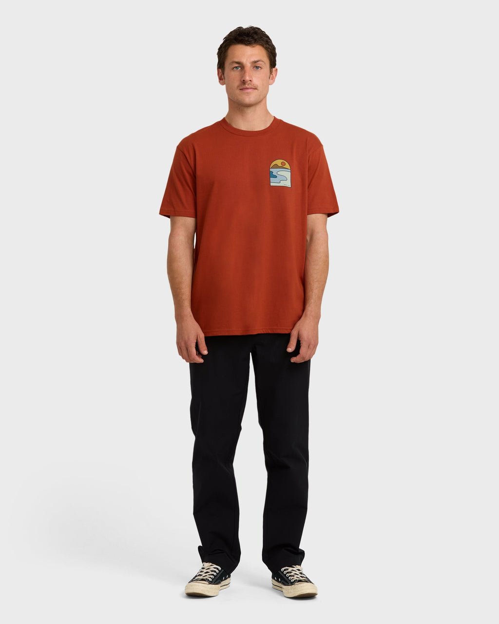 Billabong A/Div Sundown Short Sleeve T-Shirt - Brick