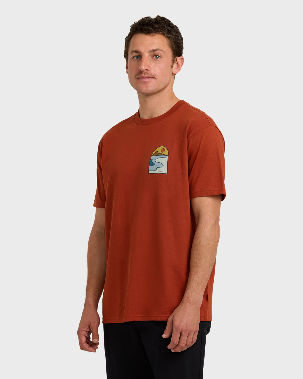 Billabong A/Div Sundown Short Sleeve T-Shirt - Brick
