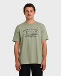 Billabong A/Div Scenic Route Short Sleeve T-Shirt - Seagrass